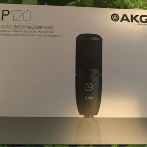 AKG P120 Mic & accessories